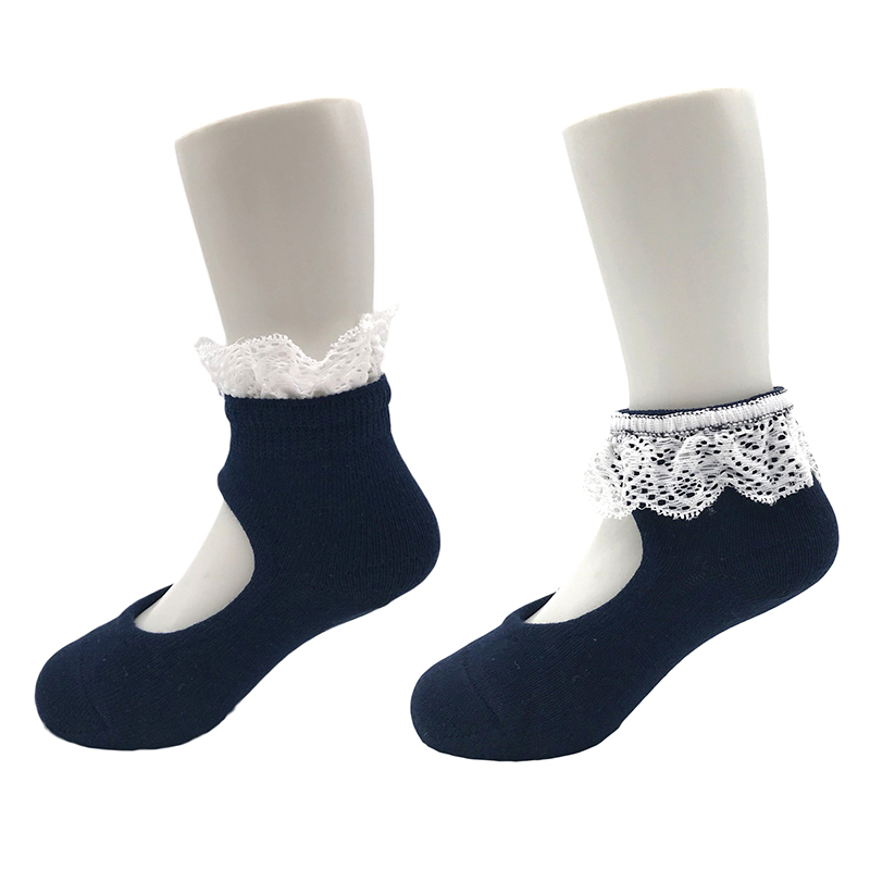 one pairs girls baby kids frilly lace cotton socks ruffled soft trim ankle anklet cute toddler lovely footwear lace ballet socks