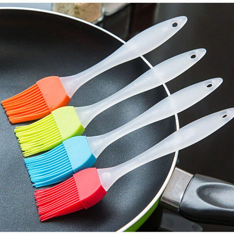 1pc BBQ Cooking Oil Brush non stick Silicone Basting Brush tools Baking Brush Tools