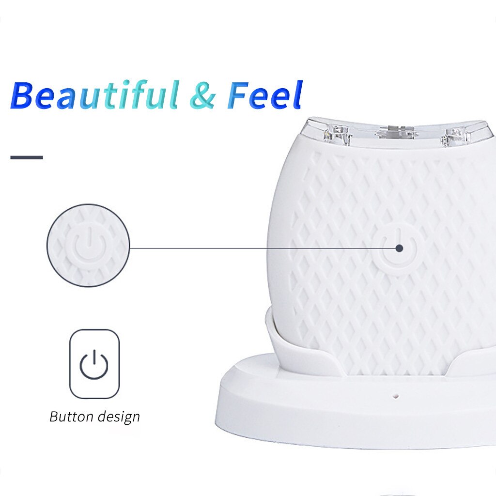 Smart Electric Sonic Adult Electric Toothbrush U-shaped Elektrik Ultrasonik Pengisian Waterproof Whitening Tooth Cleaner