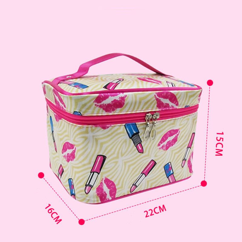 Bolsa Neceser multifuncional de viaje para cosméticos, bolsa de almacenamiento de gran capacidad, simple bolsa de limpieza y belleza impermeable, organizador de maquillaje