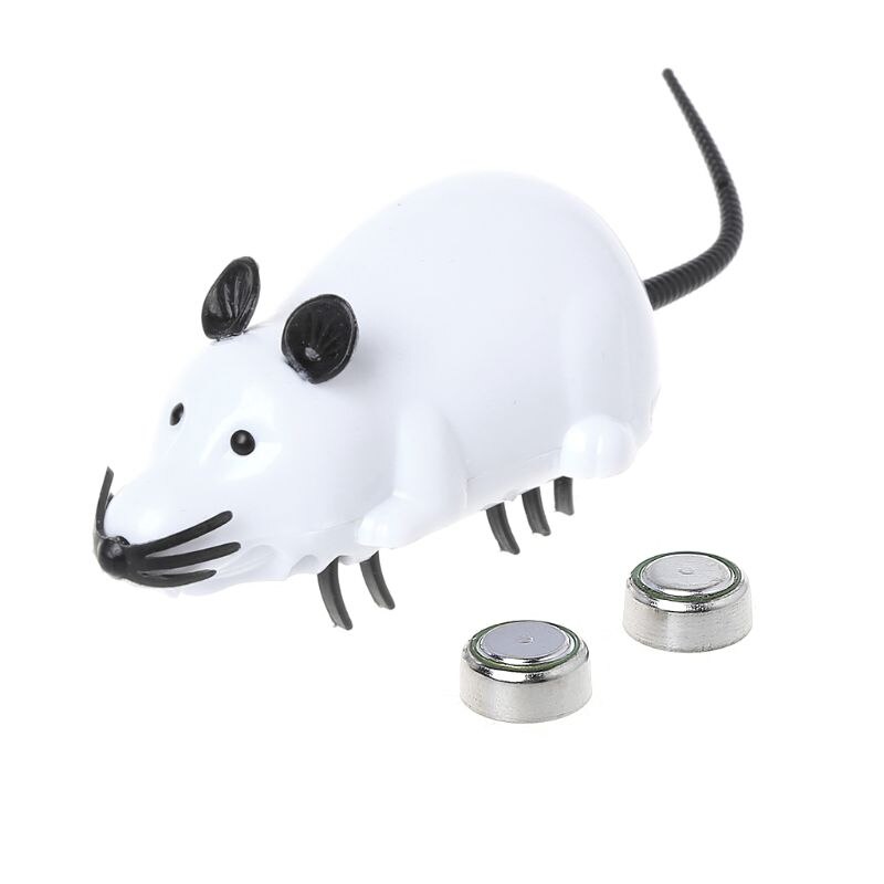 Chat de compagnie jouant des jouets faux souris électrique fourmi couinement jouet interactif Y4QA: B