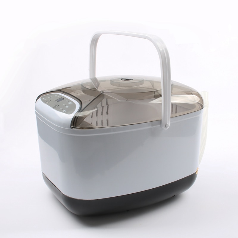 Himskwa-laveuse de fruits et légumes 4,5 l, générateur d&#39;ozone, détoxification des aliments, désinfection de vaisselle, Machine de nettoyage, 220V