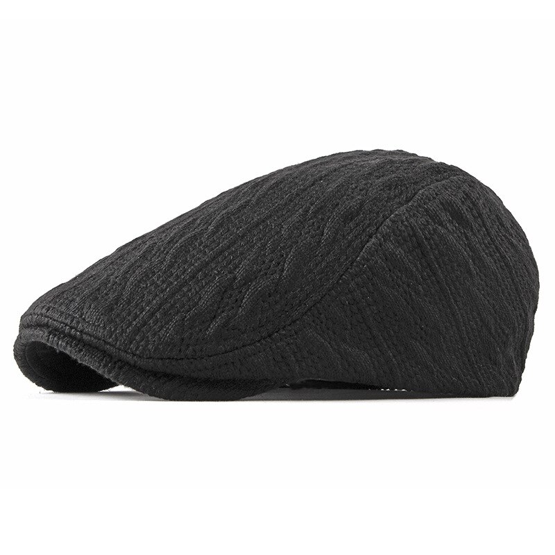 Fibonacci dames heren krantenjongensmuts breien nylon baret mutsen voor heren herfst winter platte petten