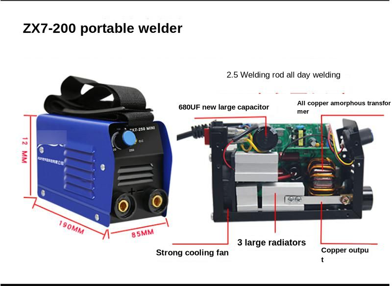 IGBT 20-200A 110/220V Welding Machine MMA/ARC Welders for Welding Working and Electric Working