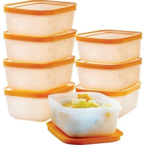 Tupperware Alaska Koelkast Opslag Container 8X450 Ml