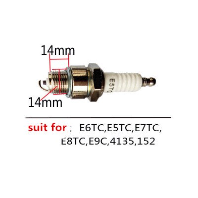 Motorcycle spark plug A7TC D8TC B8TC B8RTC E6TC E5TC E7TC E8TC E9C motorcycle spark stone