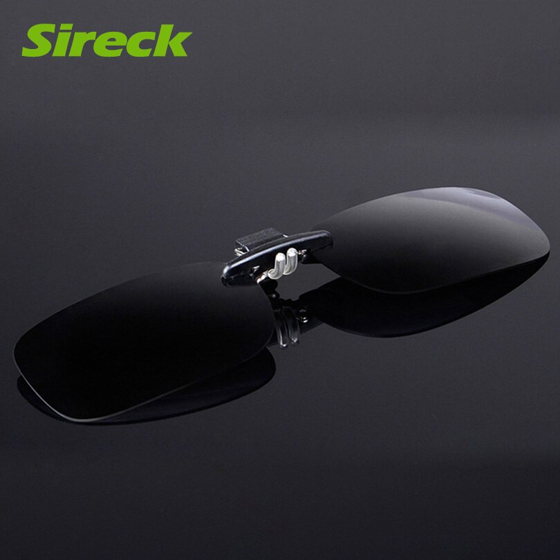 Sireck Flip Up Polarized Sunglasses Clip On Myopia Glasses Men Women Night Vision Goggles UV400 Bike Bicycle Fishing Sun Glasses