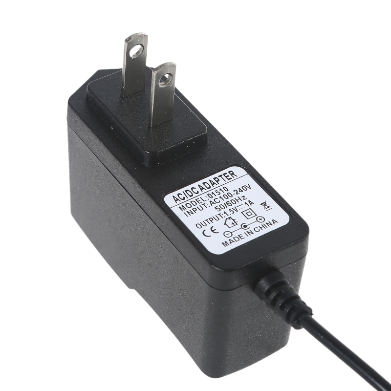 d'adaptateur d'alimentation 100-240V à 1.5V 1A, remplacement 1 batterie 1.5V AA AAA pour appareil alimenté par