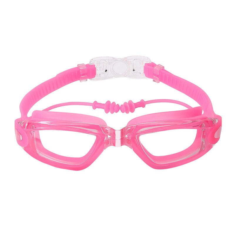 YUKE espejo de natación luz plana HD Anti-niebla marco grande gafas de adulto para natación hombres y mujeres equipo de natación impermeable