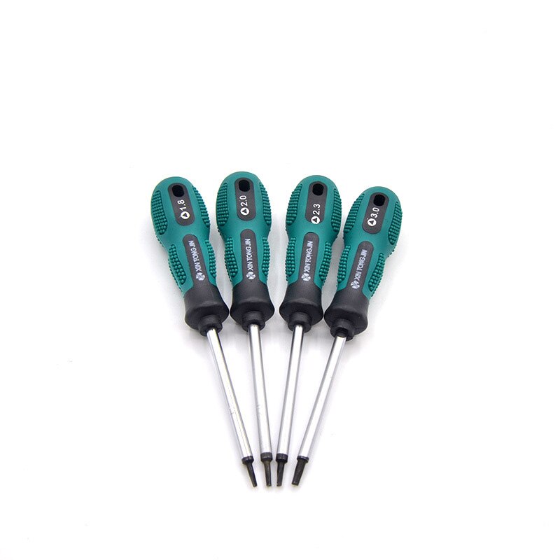 Driehoek Schroevendraaier 1.8Mm 2.0Mm 2.3Mm 3.0Mmcr-V Magnetische Anti-Skid Schroevendraaier Thuis Apparaten Funiture repaire Gereedschap Schroef