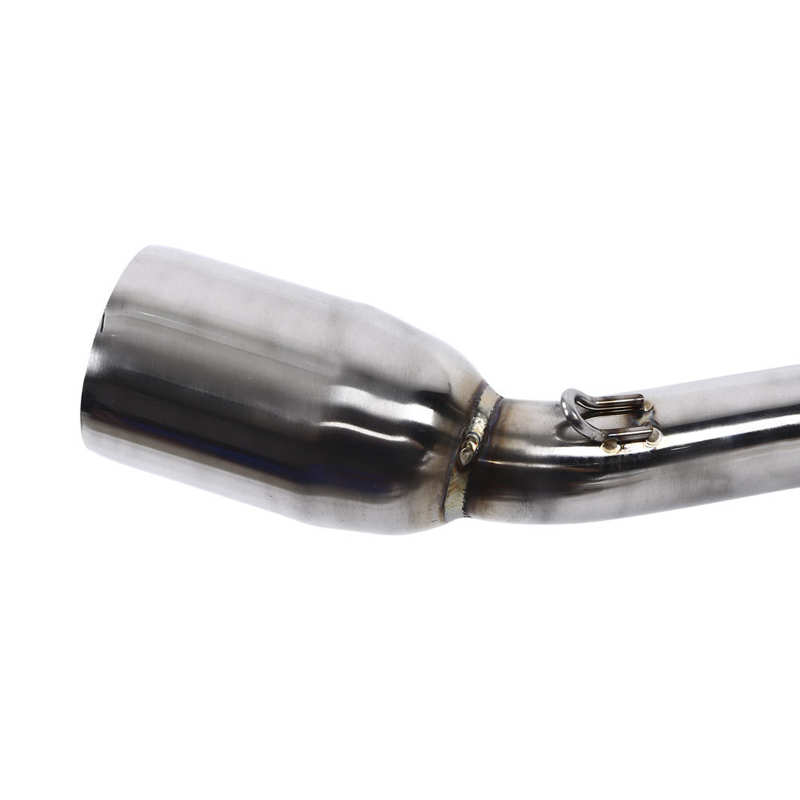 Motorfiets Uitlaat Midden Link Pijp Hittebestendige Vervanging Voor NMAX125 NMAX155 Metalen Uitlaat Mid Tube