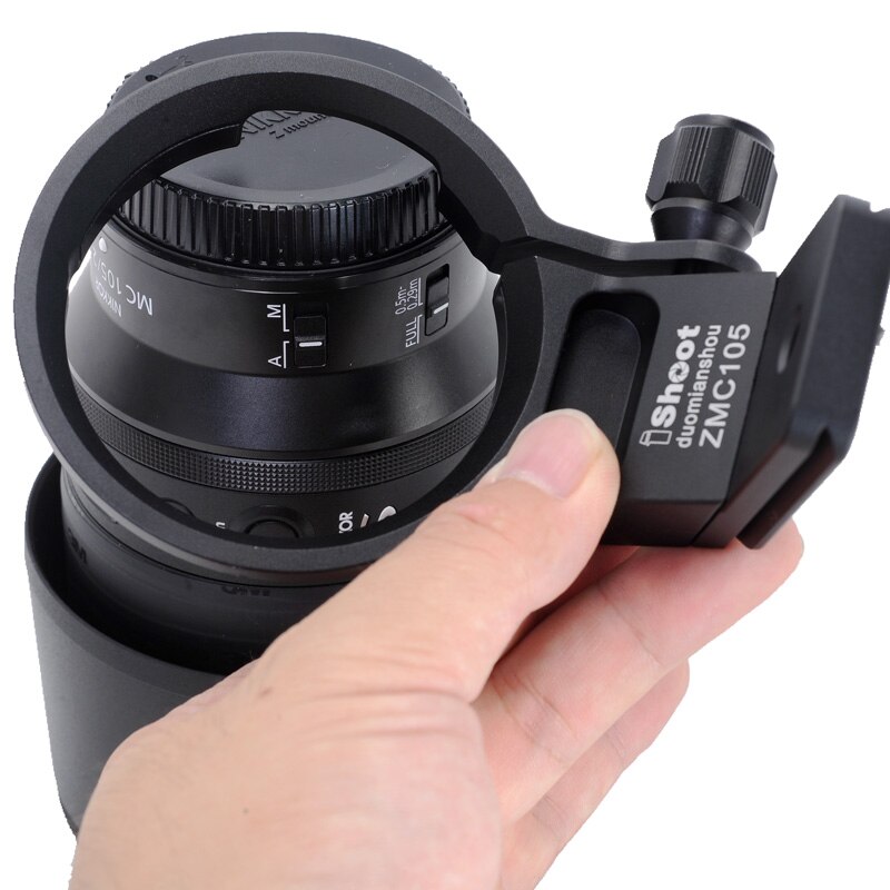 Ishoot Lens Kraag Voor Nikon Z Mc 105Mm F2.8 Vr S/Nikon Z 85Mm F 1.2 S/Nikon Z 135 F1.8 S Plena Statief Mount Ring IS-ZMC105