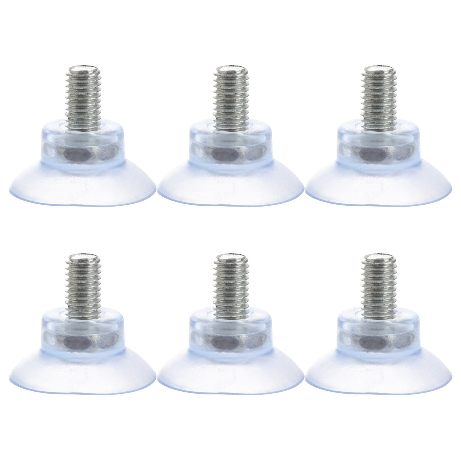 6pcs Suction Cup PVC Suction Cup Sucker for Wall Home Glass Furniture Table: Size 2