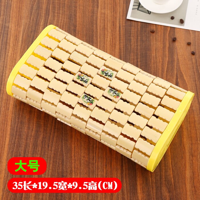 Summer Hollow Bamboo Hollow Bamboo Cervical Pillow Grain Cool Pillow Sweat Bamboo Pillow No Collapse No Deformation Single Male: 07