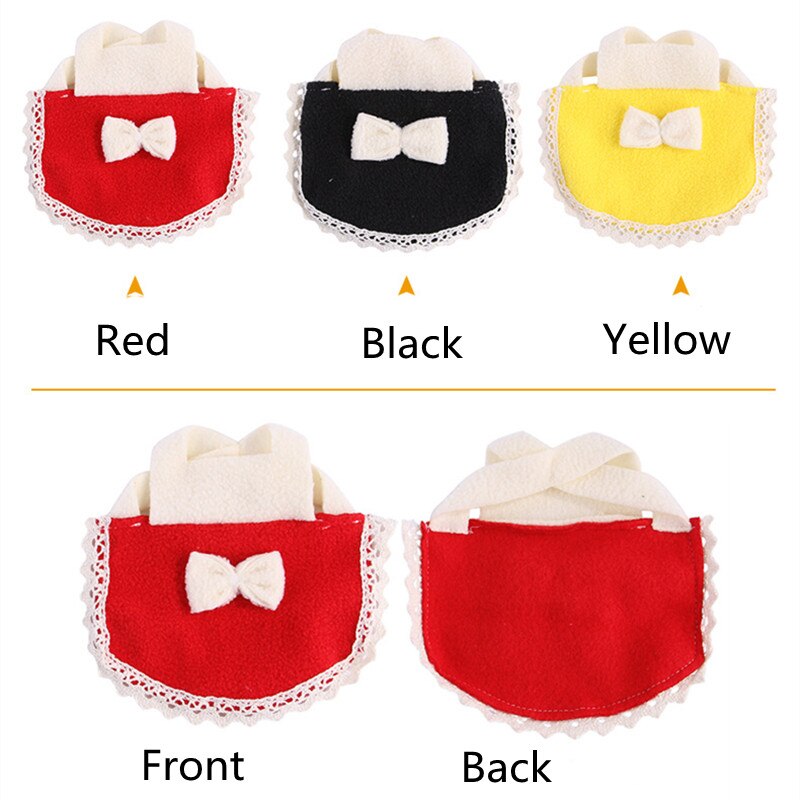 Chaleco de hámster para mascotas, ropa de algodón, vestido de Animal PEQUEÑO, suministros de Chinchilla