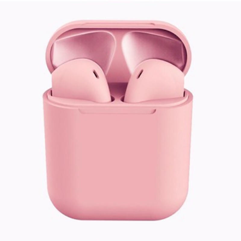 Auriculares inalámbricos Bluetooth i12 TWS con micrófono, auriculares estéreo intrauditivos, auriculares Bluetooth, auriculares deportivos para juegos para Xiaomi: Azul
