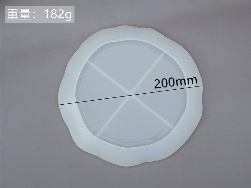 Tan hermosa bandeja de cosméticos molde de almacenamiento de resina epoxi silicona molde resina arte suministros hogar Deco posavasos hacer resina epoxi artesanía: 02