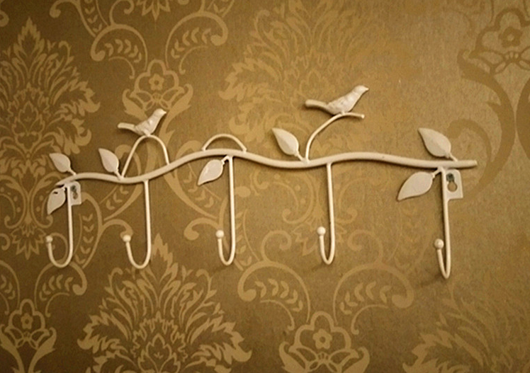 Smedejernskrog fugle dørkrog enkel og nem dekoration: B