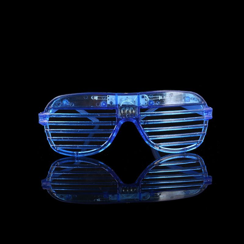40 Pack LED Party Light Up Glasses, 6 Colors Light Up Shutter Shades Glow in The