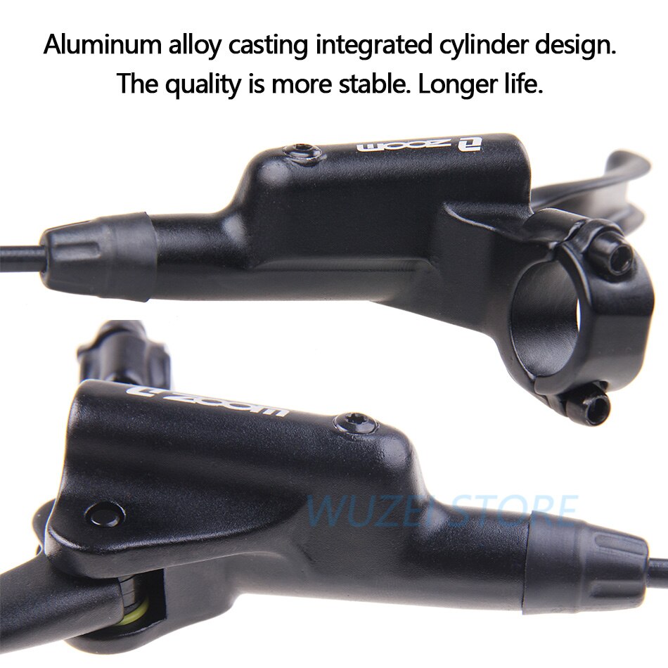ZOOM-freno de HB-875 para bicicleta de montaña, frenos hidráulicos de 800/1400mm, juego de frenos de disco a presión de aceite para bicicleta de montaña, piezas para bicicleta delantera y trasera