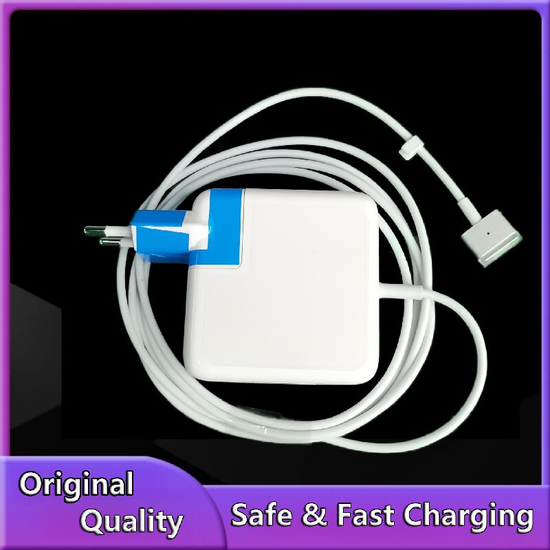 60 W Magsaf 2 T magnetisches Lade-Netzteil für MacBook Air/Pro-Serie: A1502, A1425, A1435, sicheres und schnelles Ladegerät