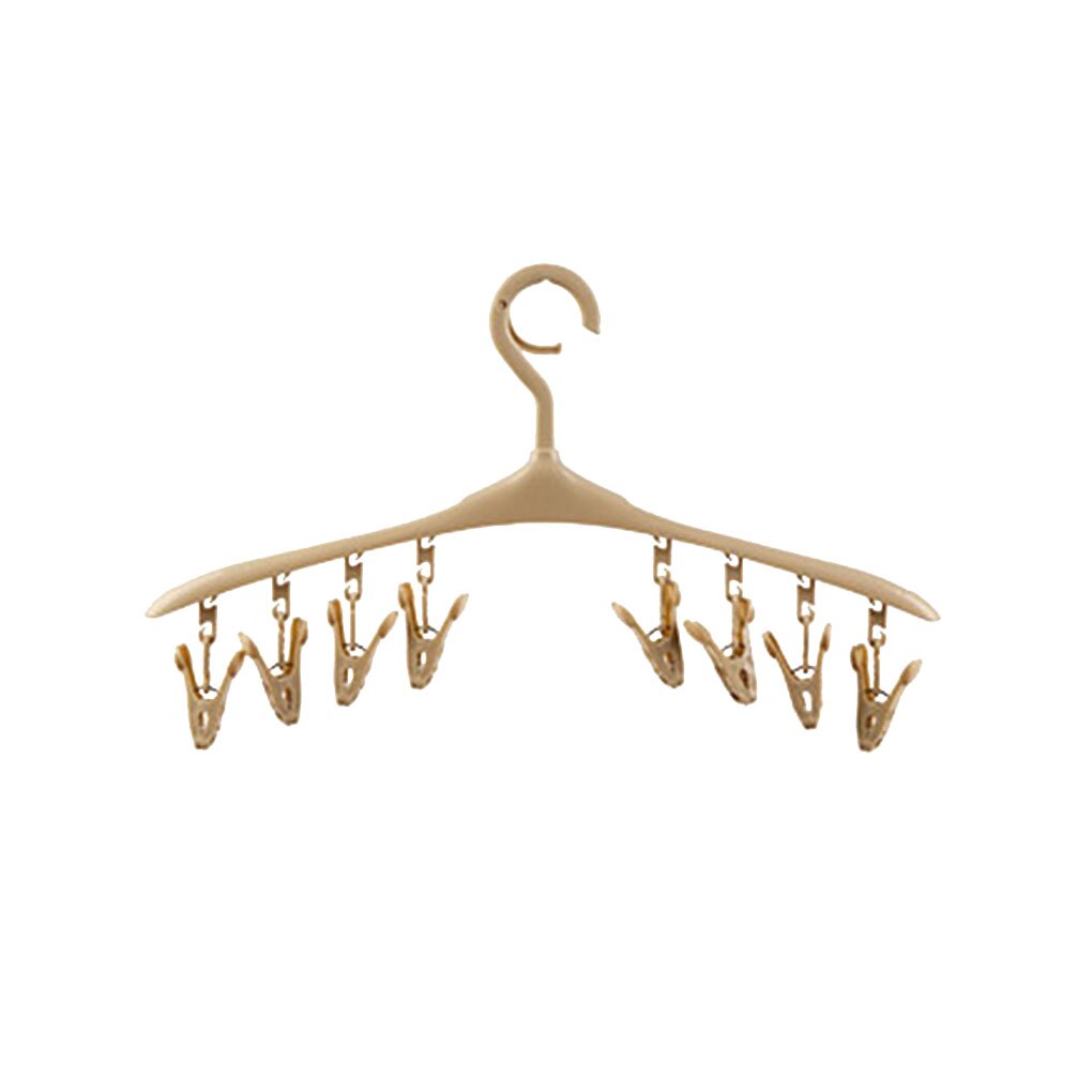 Gancho à prova de vento clipe multi-função de plástico roupas rack de secagem meias roupa interior rack de secagem: NO.1