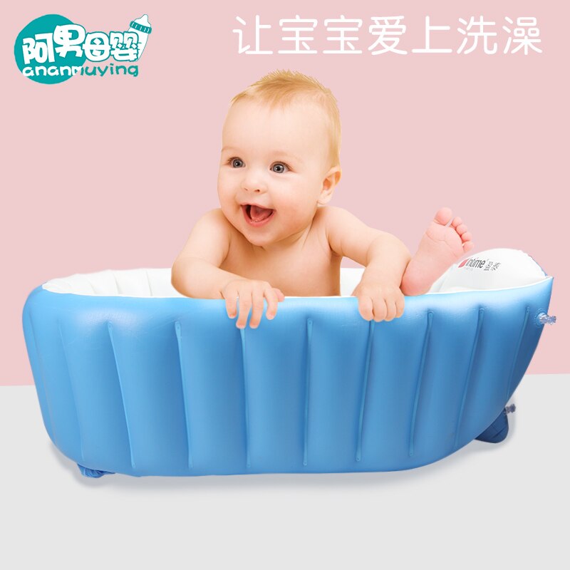 Baby Bad Neonaten Kan Zitten En Liggen In Een Opvouwbare Opblaasbare Bad Voor Grote Baby 'S