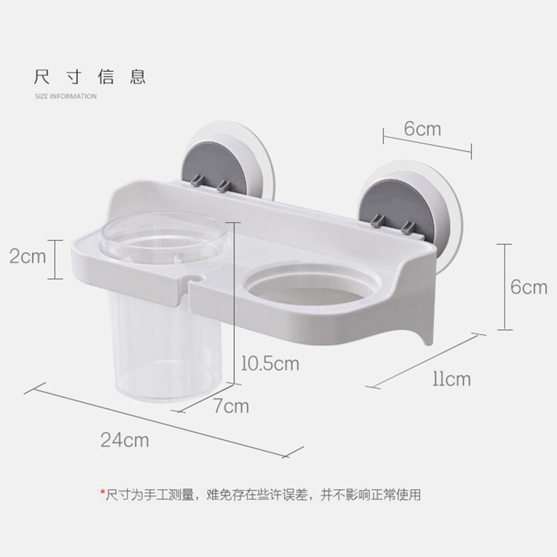 Badkamer Föhn Holder Wall Mounted Rack Ruimte Aluminium Plank Organizer Föhn Houder