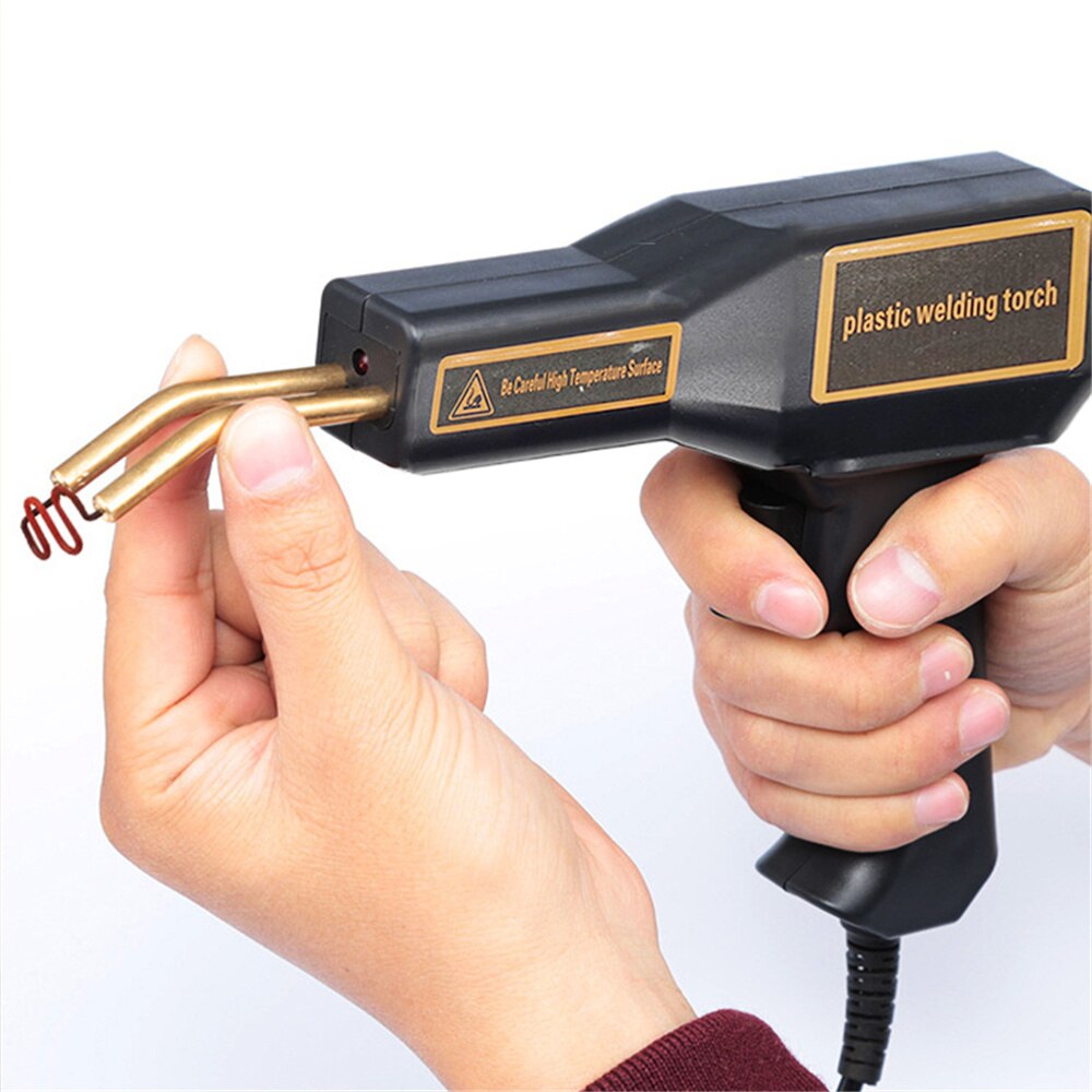 PVC Plastic Repairing Machine Car Bumper Repair Welding Welders Garage Tool Staplers Machine Staple Stapler 50W Welding Tool