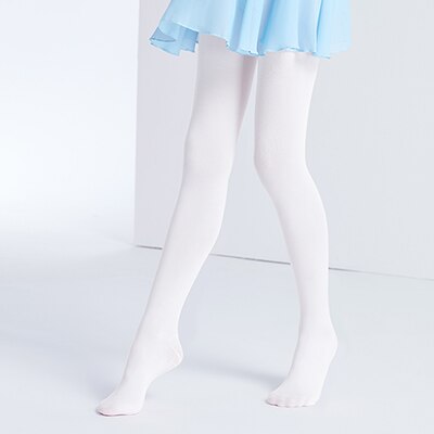 Kids Girls Dance Tights Ballet Dance Socks Pink Anti-slip Leggings Gymnastics Pantyhose ultrathin Ballet Stockings: L / Ivory