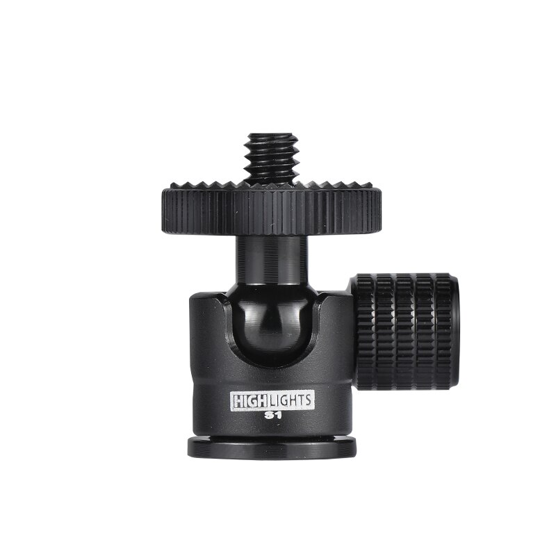 Blitz Magie Arm 360 drehen 1\4 "schraube männlichen Fotografie halterung Universal- Aluminium legierung licht Monitor Adapter praktisch Clip: rot