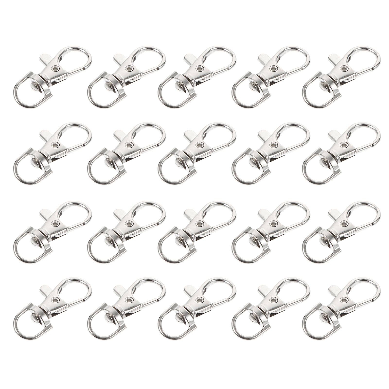 Verrou de Cage à oiseaux, 20 pièces, accessoires Cage à perroquets, boucles de sécurité, serrures de porte