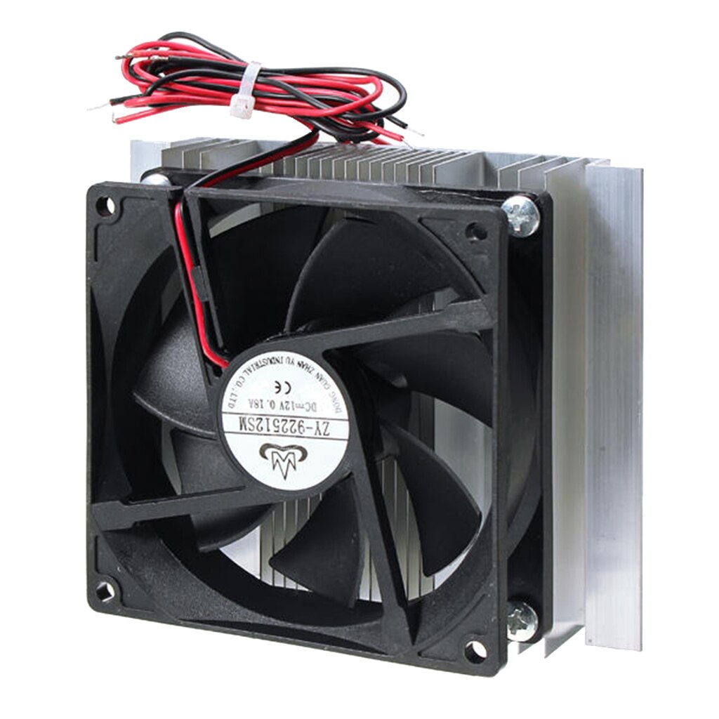 12V Mini 5L Thermoelectric Peltier Refrigeration Cooling System Radiator Semiconductor Cooler Conduction Module Cooler Fan Kit