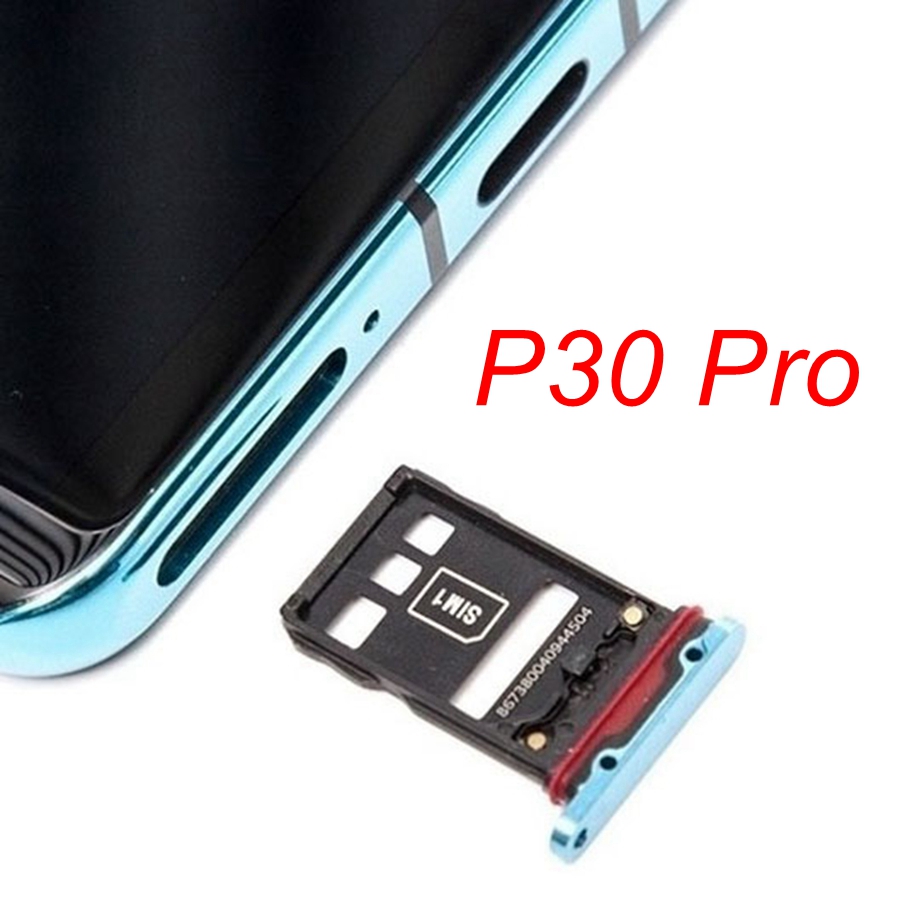 SIM Karte Tabletts Für Huawei P30 Profi SIM Slot Sockel Mikro SD Halfter Adapter Ersatz Für Huawei P30 ELE-L29 ELE-L09 ELE-L04 VOG