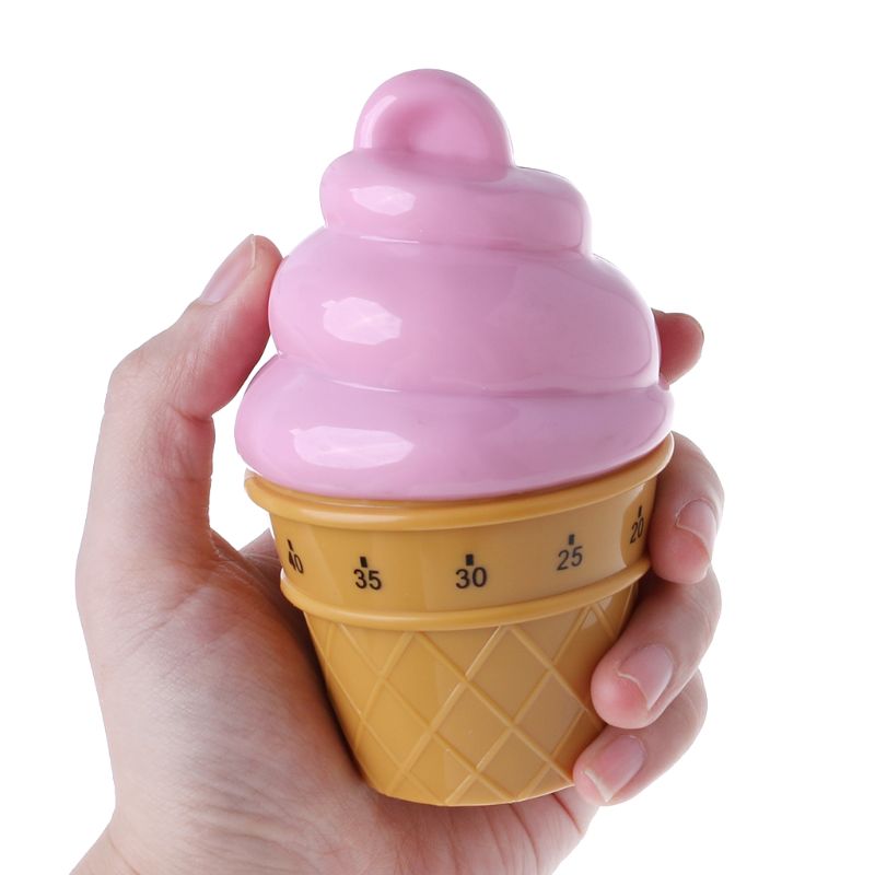 Ice Cream Mechanical Kitchen Timer Cooking Countdo... – Vicedeal