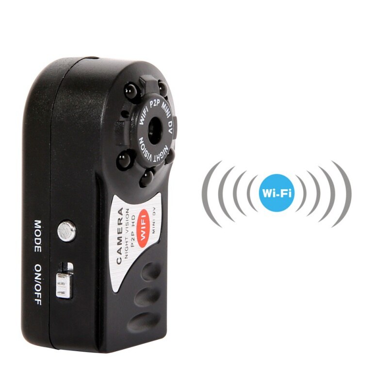 Mini Q7 Camera 480P Wifi Camera Dv Dvr Draadloze Ip Cam Mini Video Camcorder Recorder Infrarood Night vision Kleine Cam