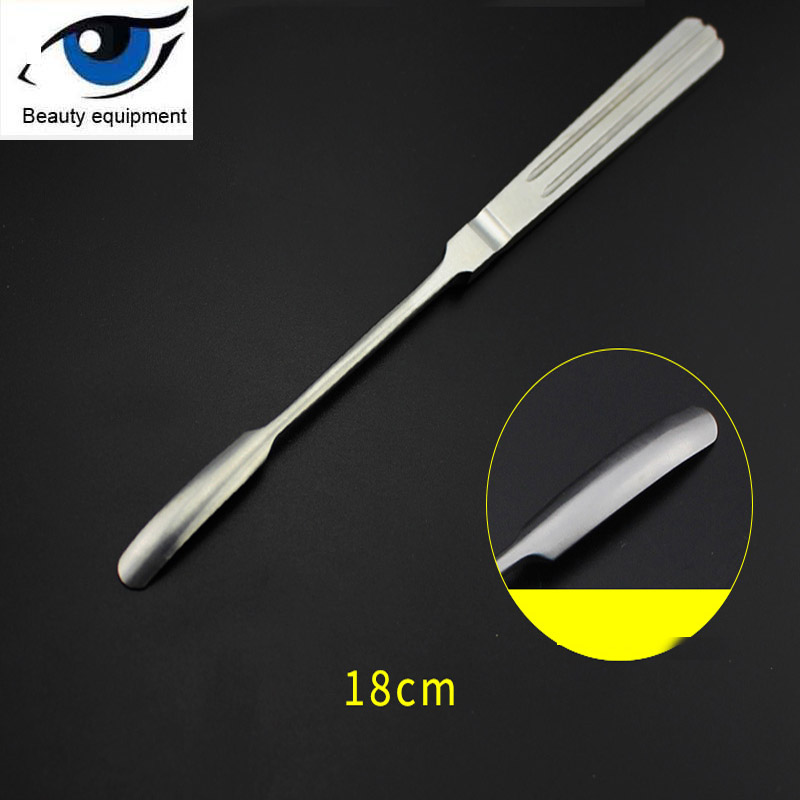 Cosmetology plastic scleral peeler stainless steel nasal periosteal peeler: Brushed Slate