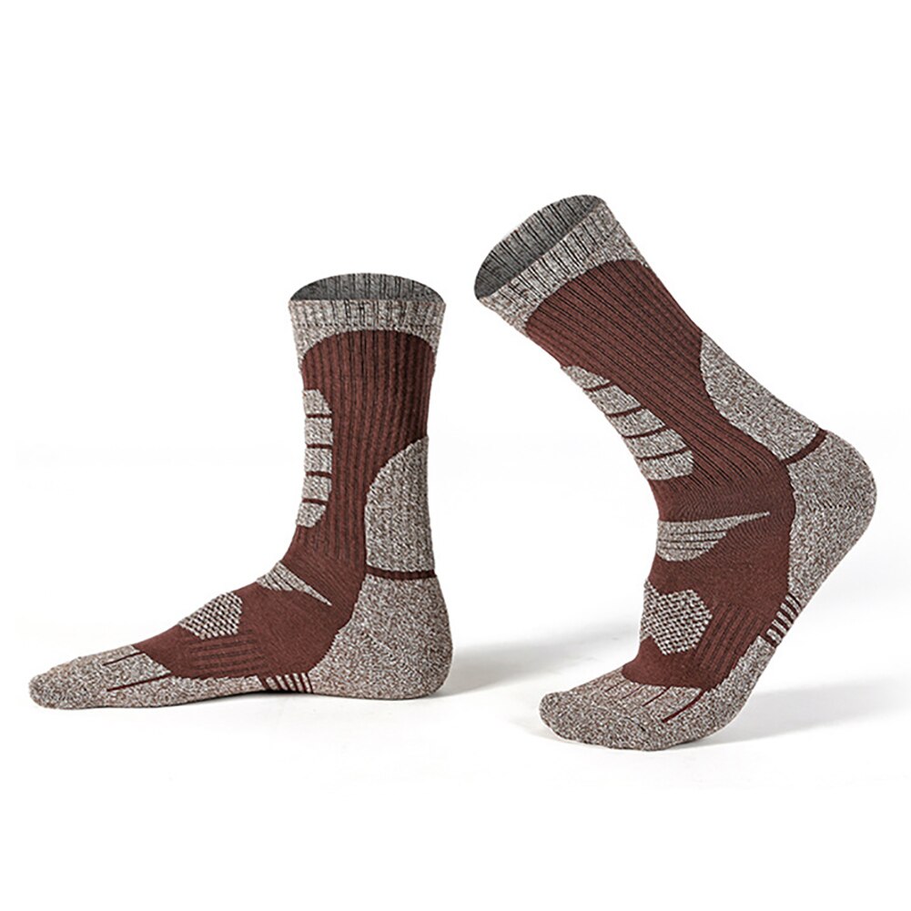 1 paio di Sci Calzini E Calzettoni Tubo Medio Caldo Antiscivolo Morbido A Casa di Spessore Snowboard Alpinismo Invernale di Assorbire Il Sudore tutto'aperto Traspirante
