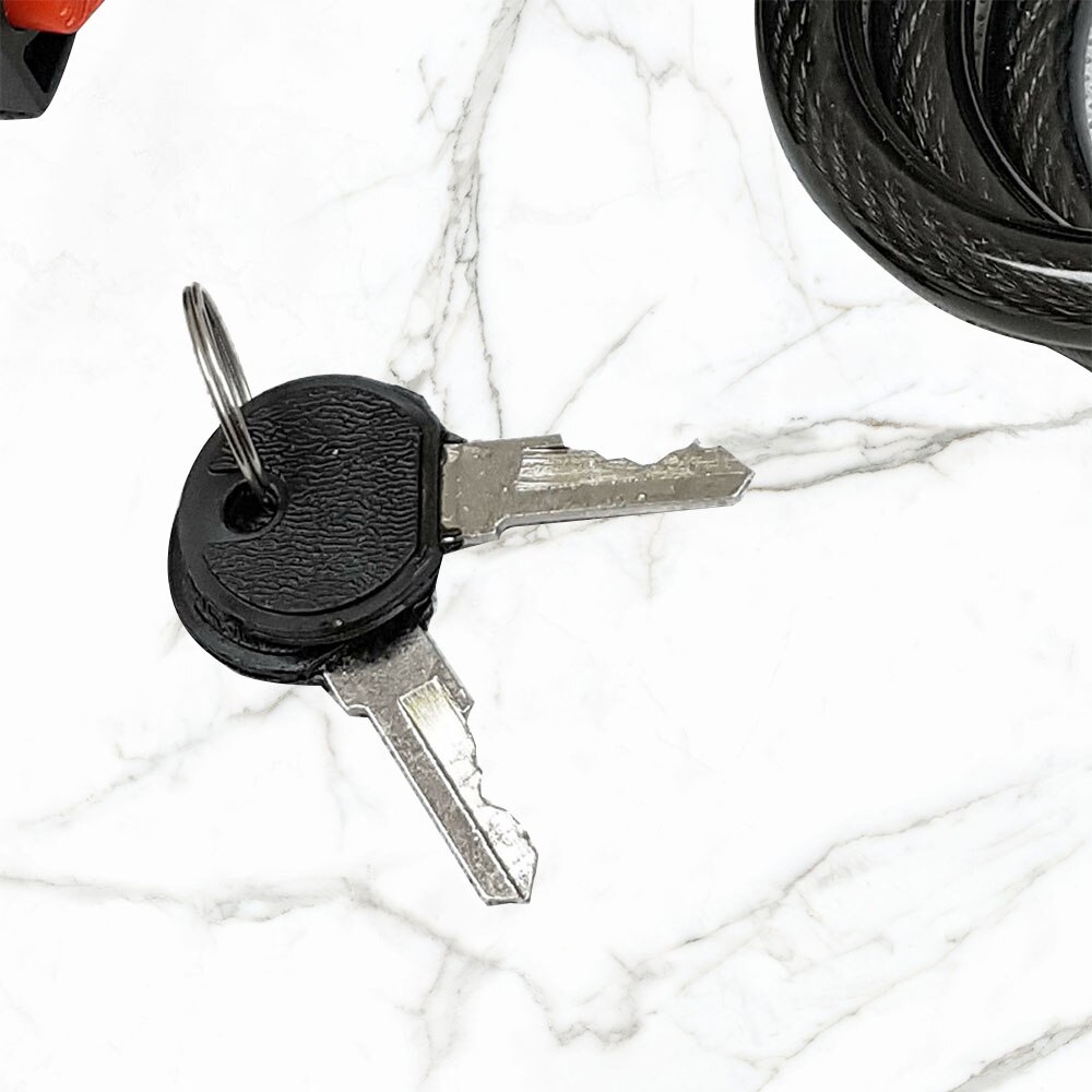 Universal Anti-Theft Bike Bicycle Lock Stainless Steel Cable Coil For Castle Motorcycle Mtb Bike Security Lock Cycling