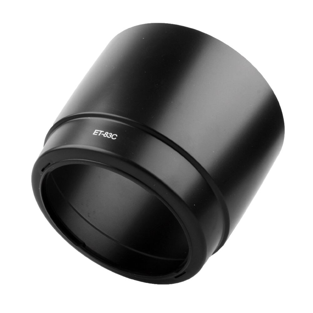 Dslr Camera Zonnekap ET-83C Zonnescherm Bajonet Bescherm Cover Past Voor Canon Ef 100-400Mm F/4.5-5.6L Is Usm 77Mm Filter Lens