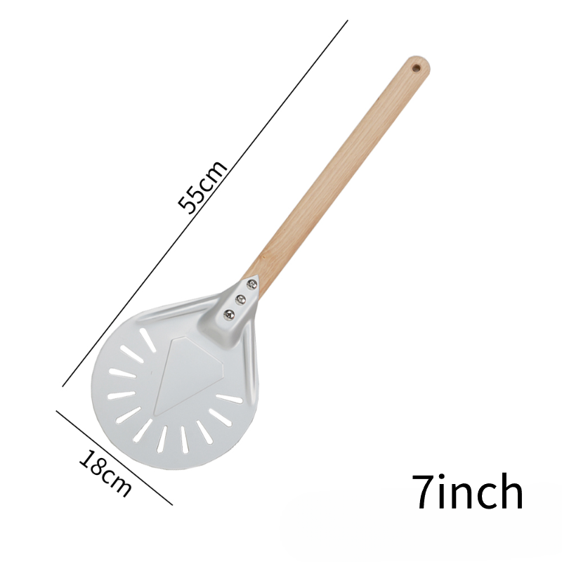 7 8 9 10 Inch Long Pizza Peel AdjustableTurning Shovel Spatula Baking Tool Kitchen Utensils Nonstick Big Pizza Turner for Oven: plum