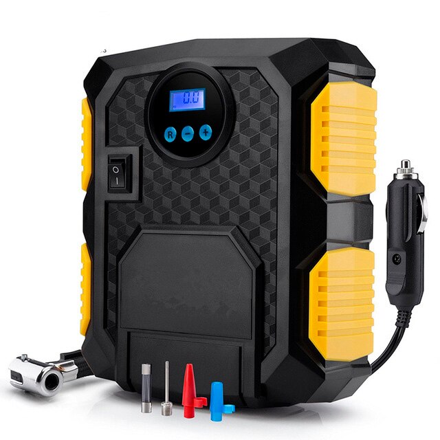 Digital Tire Inflator DC 12 Volt Car Portable Air Compressor Pump 150 PSI Car Air Compressor for Car Motorcycles Bicycles
