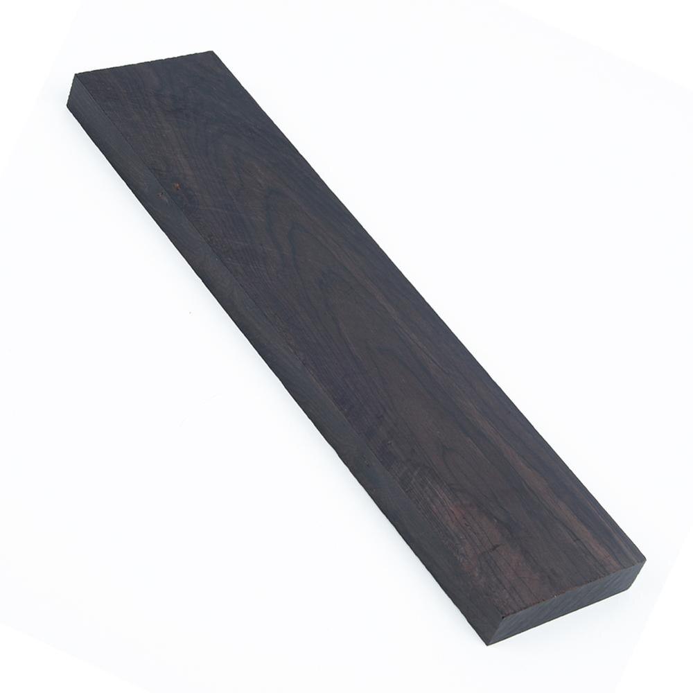 Length Black Ebony Wood Material Handle Parts Wood Blanks 20x4.5x1.1cm Block DIY Lumber Handle/Hardwood