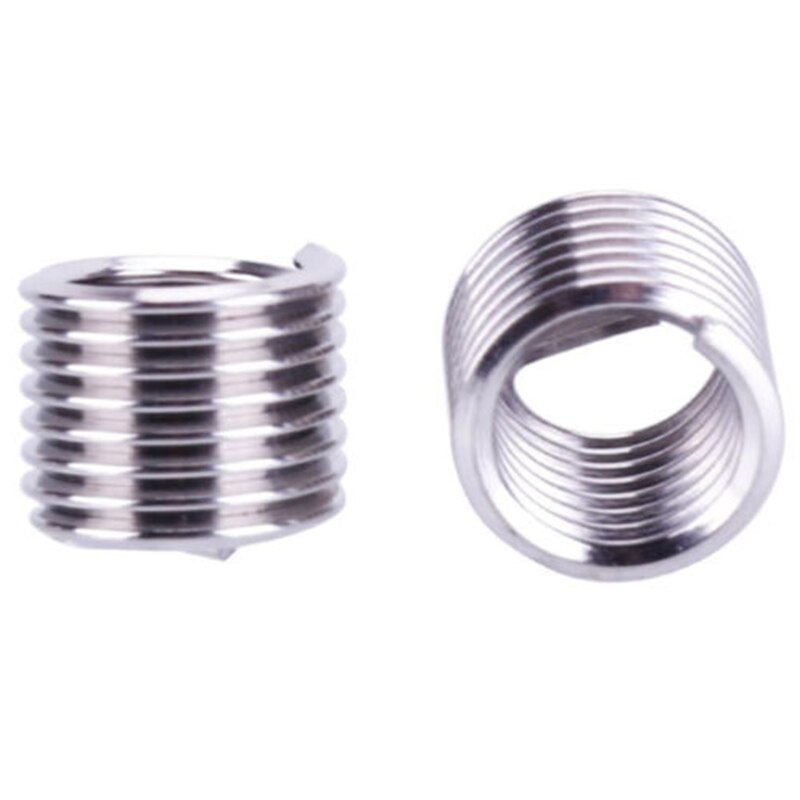 30 stücke M6 metrisch Gewinde Reparatur Einsatz Bausatz Helicoil Auto Reparatur Auto Reparatur Werkzeug Blatt Metall Werkzeuge Auto Profi Spule bohrer Werkzeug einstellen