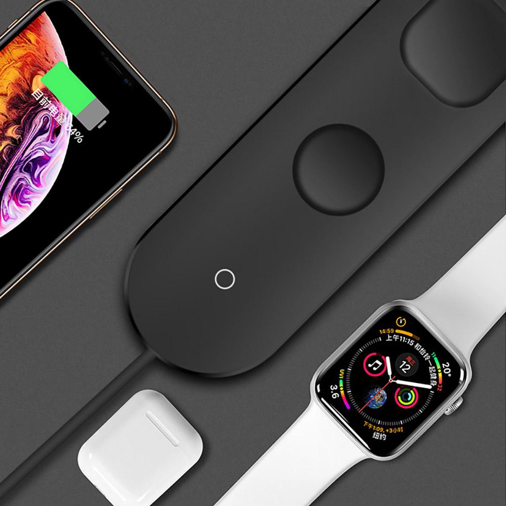 20W 3 in 1 Wireless Charger Induction Charging Pad for iPhone 11 X XS Max XR Airpods Pro Apple Watch 5 4 Charge Docking Station
