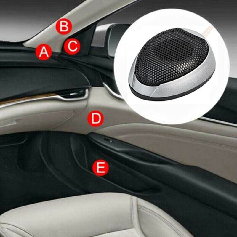 2pcs Universal Car Subwoofer 1000W Audio Automotive Super Power Loud Stereo Tweeter Dome Tweeter Speakers For BMW Golf Passat