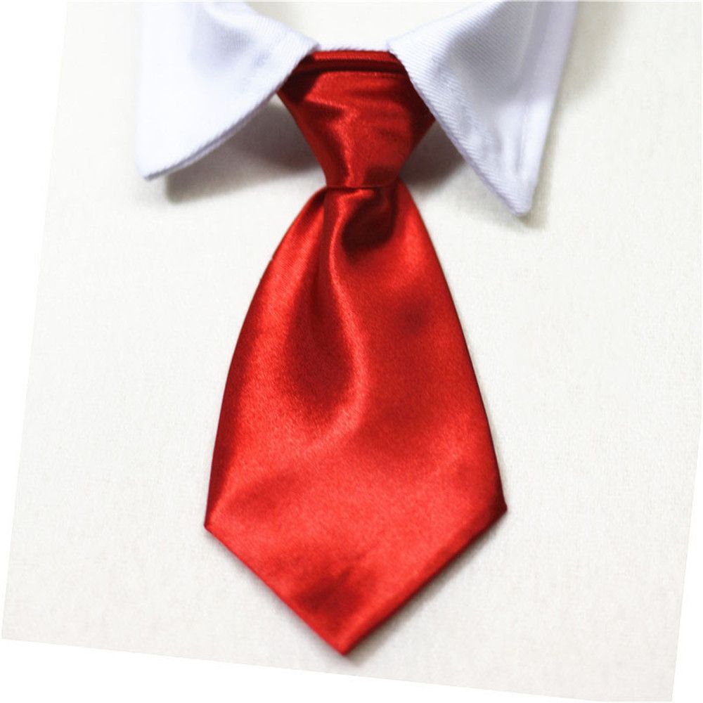 Corbata Formal ajustable para perro y gato, esmoquin, Collar para mascotas, accesorios para boda, vacaciones y de: S / Rojo