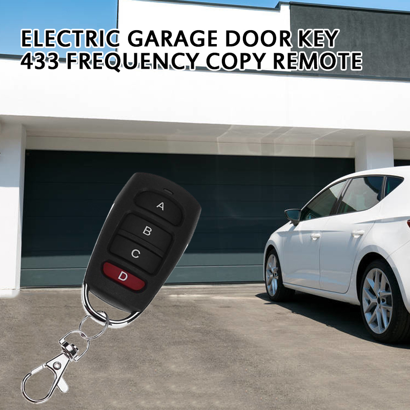 Remote Control Wireless Alarm Cloning Key Fob Garage Remote Control Key Cars Gate Doors Clone Fixed Learning Code For Gate