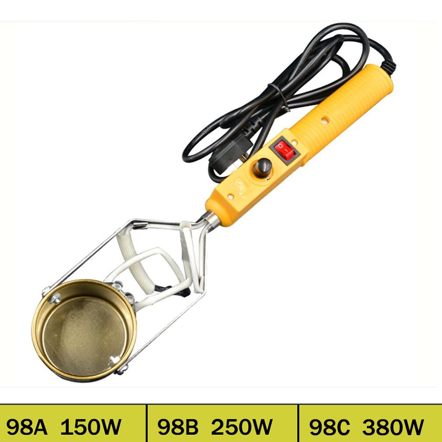 Einstellbare temperatur zinn ofen Titan beschichtung blei-frei handheld zinn schmelzofen 150w, 250w, 300w
