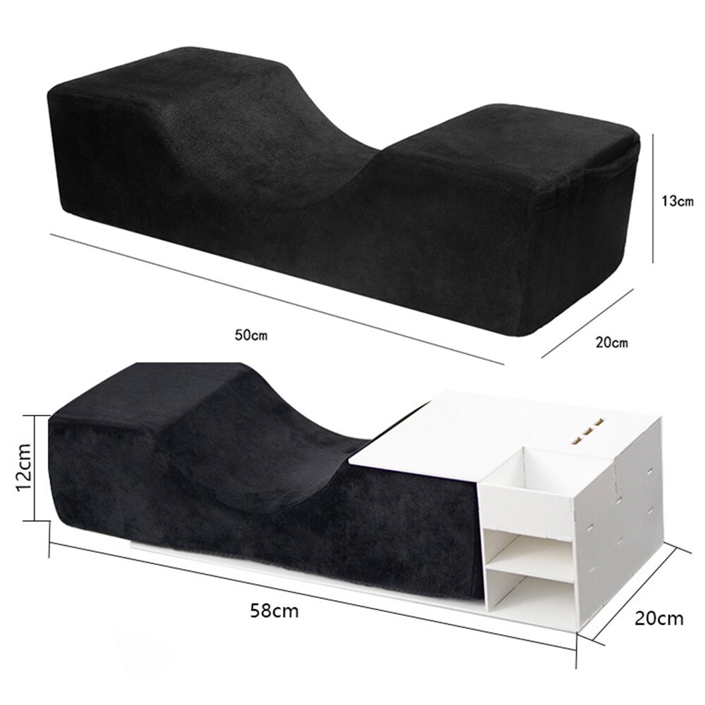 Professionele Wimper Extension Kussen Plank Set Professionele Hals Ondersteuning Enten Wimper Kussen Organizer Voor Schoonheidssalon